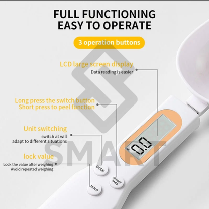 Digital Measuring Spoon Scale (0.1–500 g)